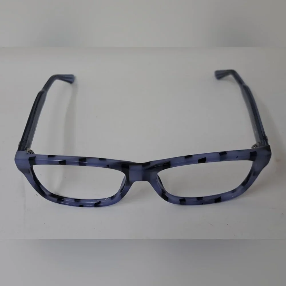 Gucci Eye Glasses Frames Blue Black Italy Square GG 3765 YV5 53mm 53-15-140